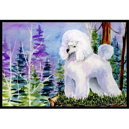 Carolines Treasures SS8639MAT 18 X 27 In. Poodle Indoor Outdoor Doormat